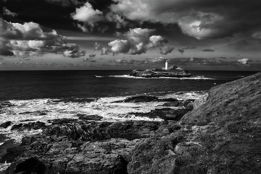 Godrevy Lighthouse 2 Photograph by Lindy Grasser - Fine Art America