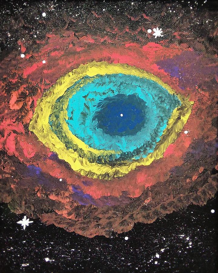 Gods Eye Painting by Vale Anoai