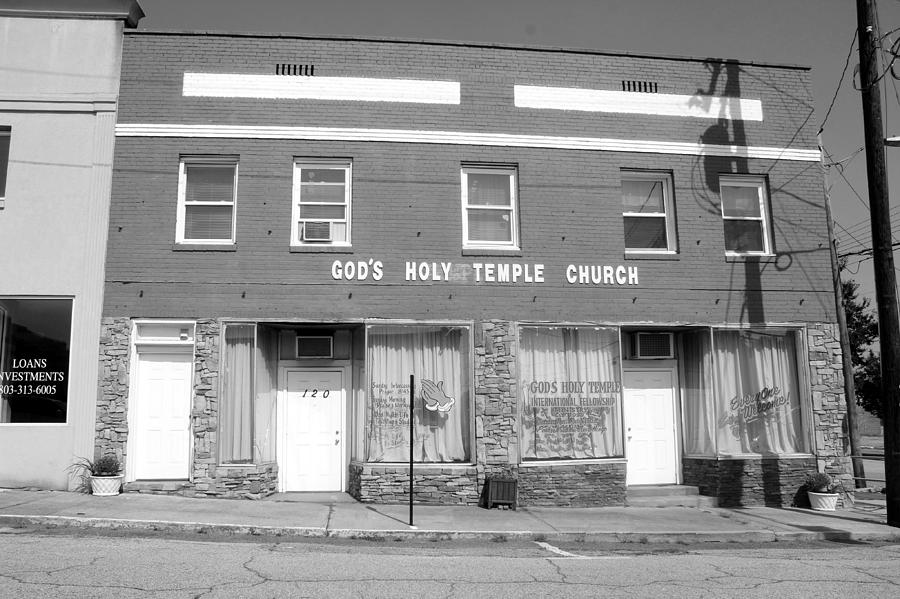 Gods Holy Temple Church Photograph by Joseph C Hinson