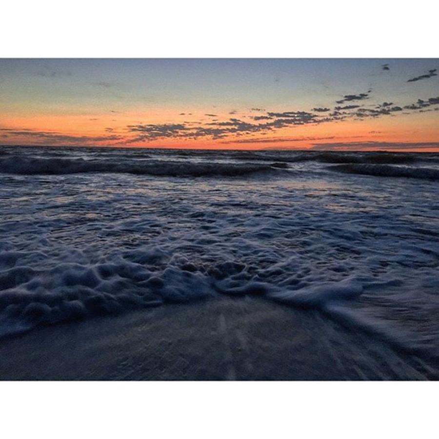 Sunset Photograph - Ocean Sunset by Janel Cortez