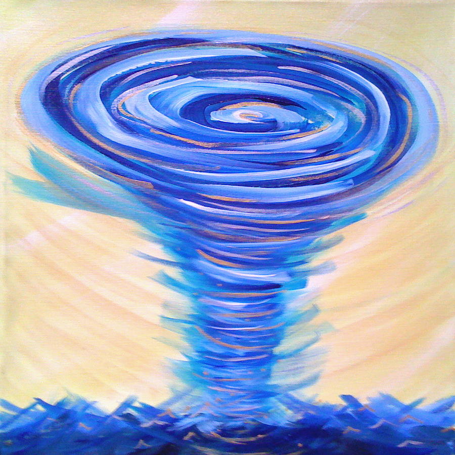 Gods Power Overcomes Painting by Deb Brown Maher