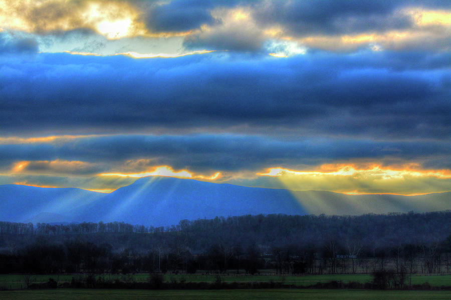Gods Rays in Gods Country Photograph by Don Mercer