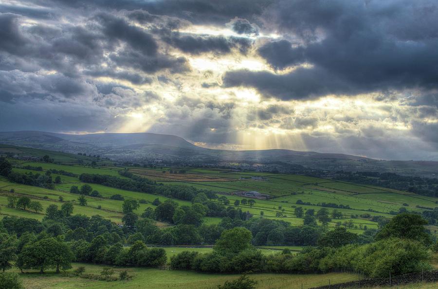 God's Rays Photograph By Steve Bradley - Pixels