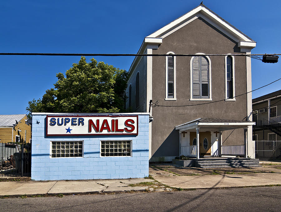 New Orleans Photograph - Gods Side Business by Steve Harrington
