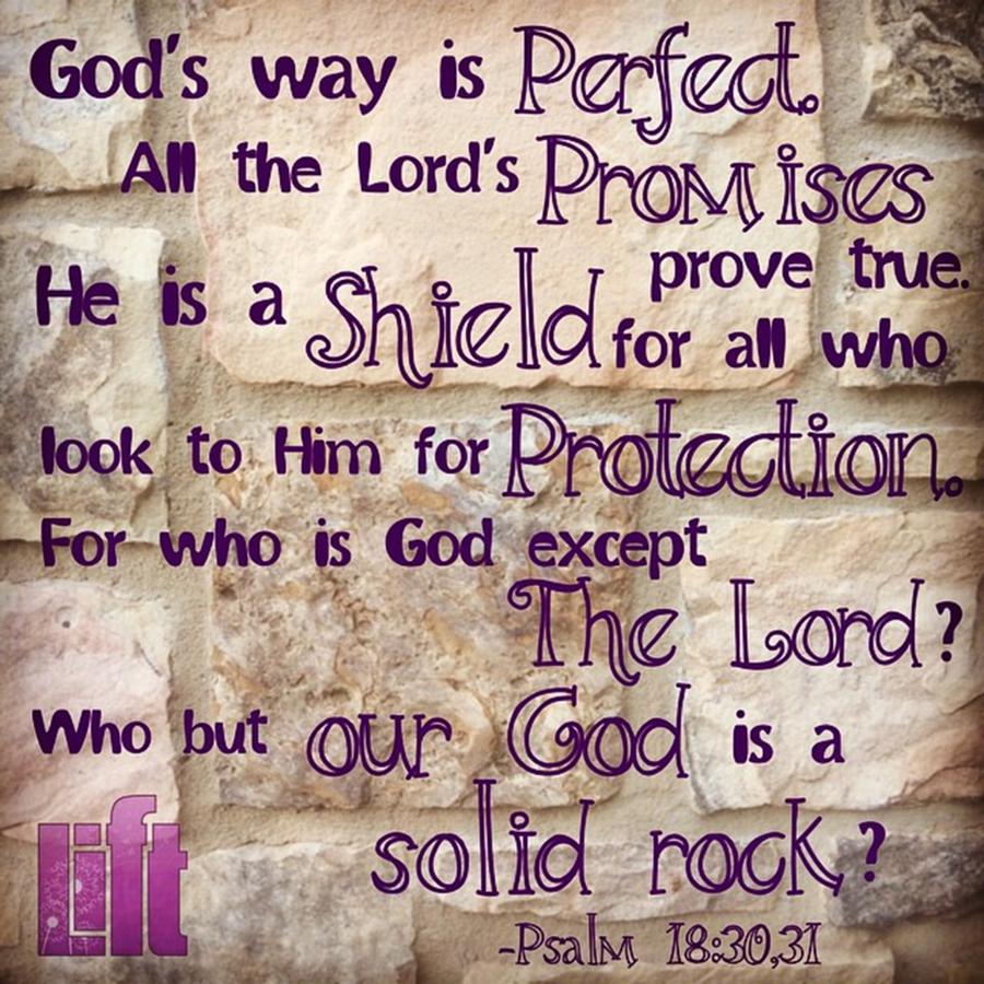 Strength Photograph - God’s Way Is Perfect.
all The by LIFT Womens Ministry designs --by Julie Hurttgam