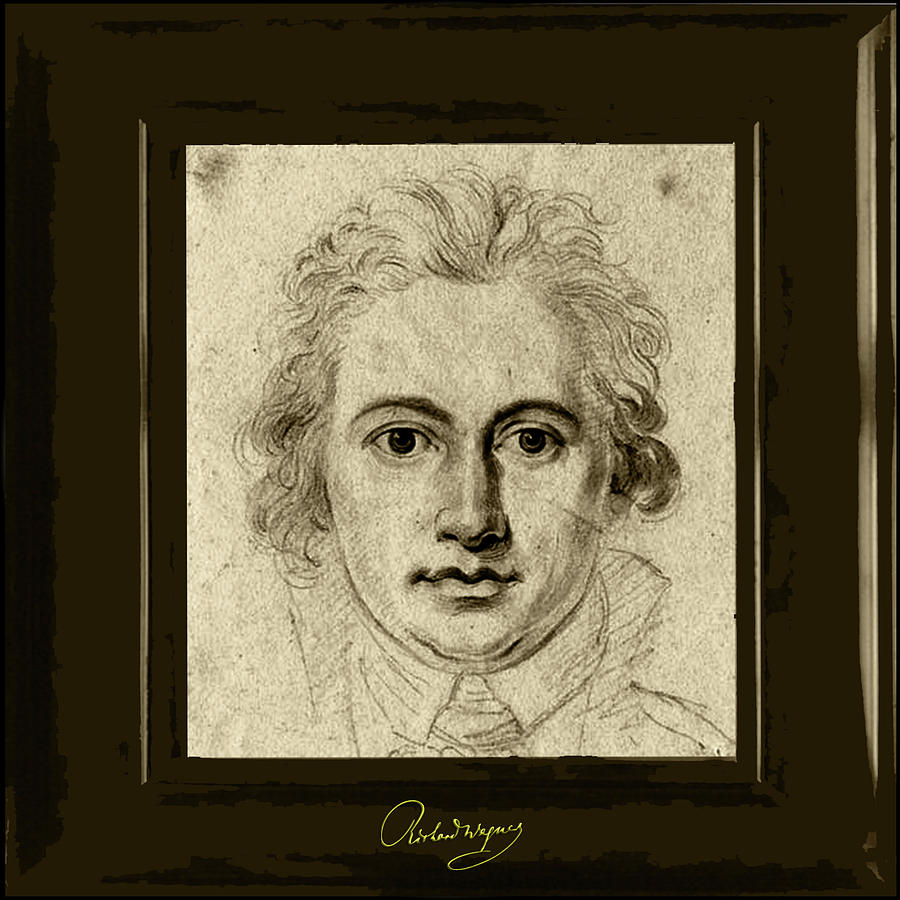 Goethe Digital Art by Asok Mukhopadhyay