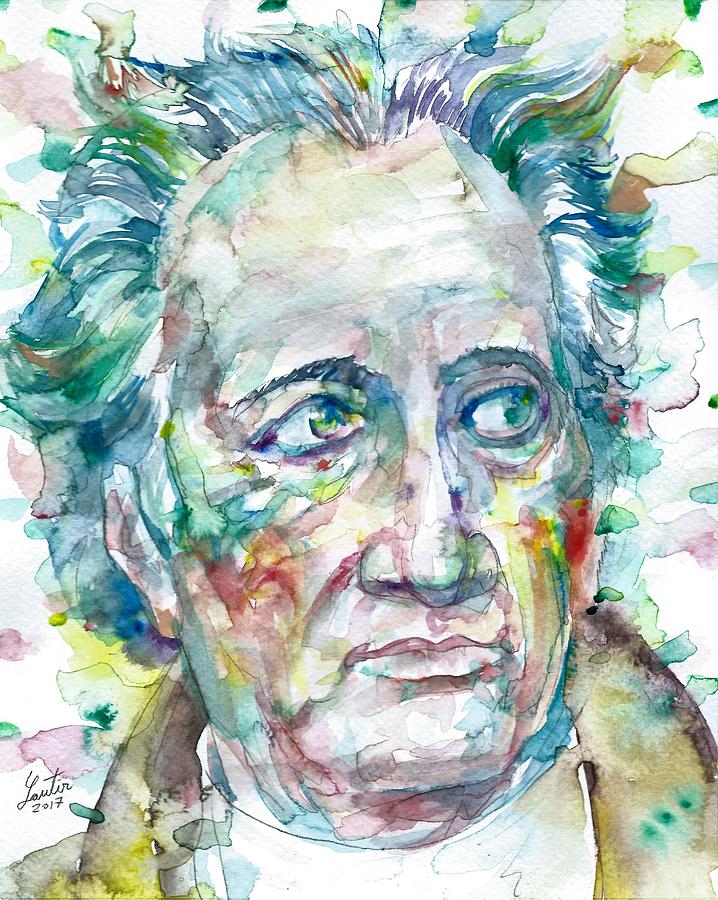Goethe Painting by Fabrizio Cassetta