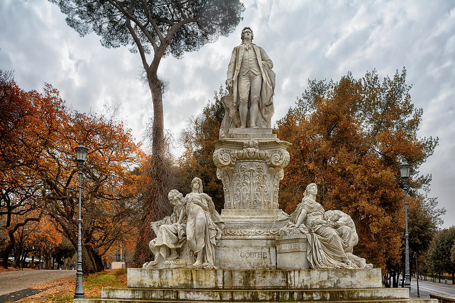 Goethe In Rome Photograph