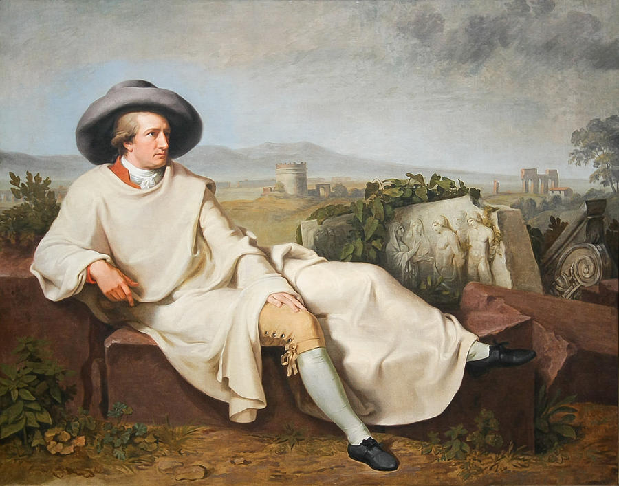 King Painting - Goethe in the Roman Campagna by MotionAge Designs