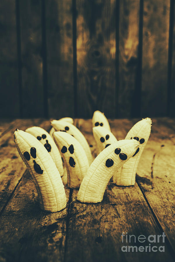 Halloween Photograph - Going bananas over Halloween by Jorgo Photography