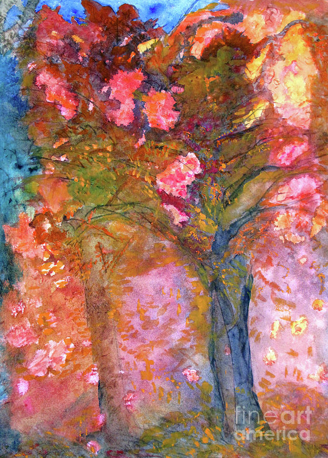Going Crazy Over Autumn Painting by Sandy McIntire