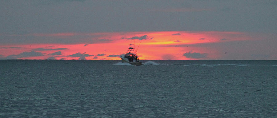 Going Fishing At Dawn Photograph by Robert Banach