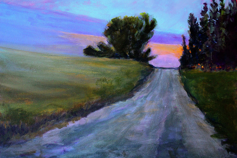 Going Forward Painting by Nancy Merkle