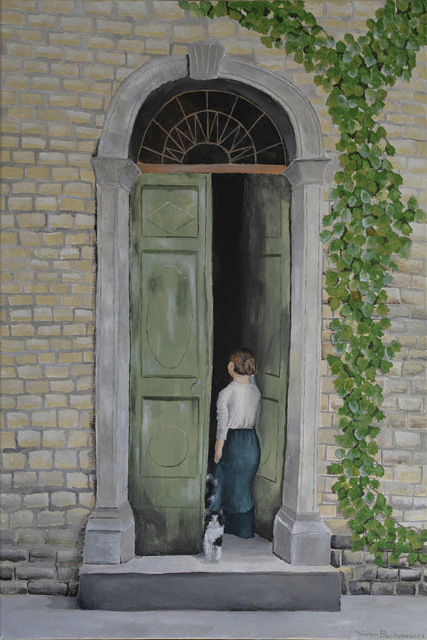 Going In and Out Painting by Winton Bochanowicz
