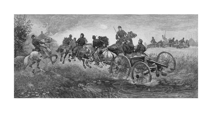 Horse Drawing - Going Into Battle - Civil War by War Is Hell Store