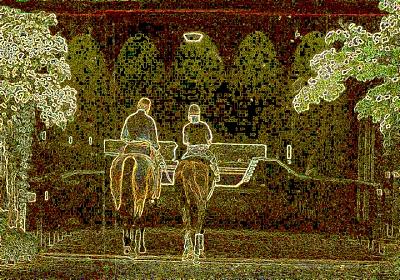 Horse Racing Digital Art - Going Out To Work by Gary Rogers Horse Racing Digital Art - Going Out To Work by Gary Rogers