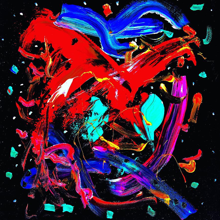 Living Heart Painting by Neal Barbosa