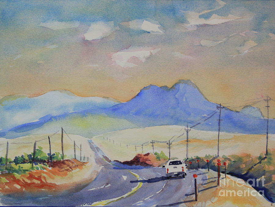 Desert Painting - Going To Alpine by Marsha Reeves
