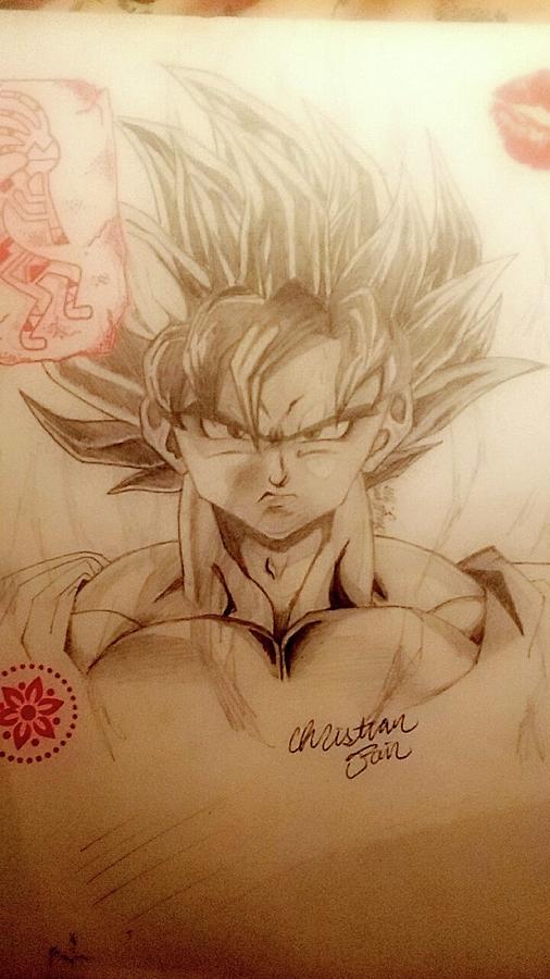 Goku Dragon Ball Z Drawing Drawing