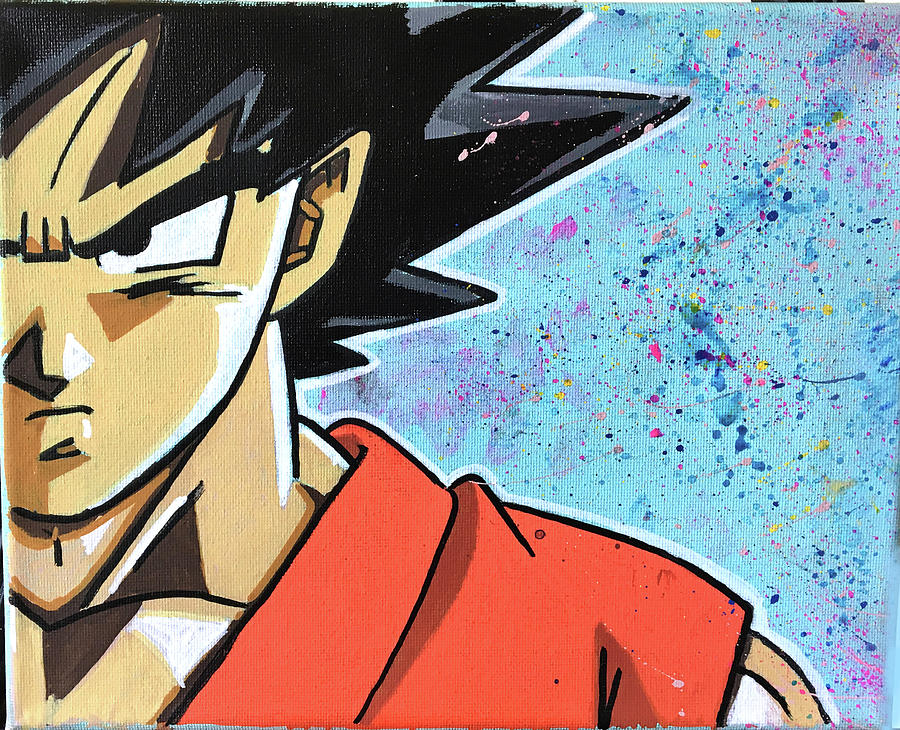 Goku2 Painting by Flaco Garcia