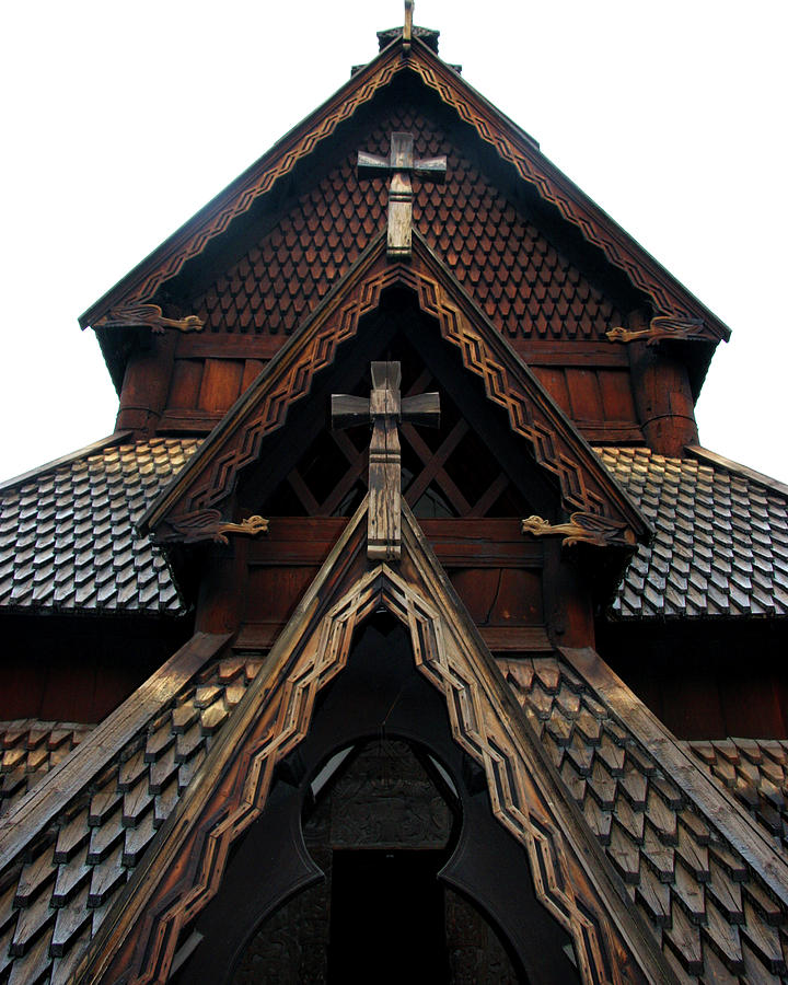 Gol Stave Church Photograph by Helene Sobol - Pixels