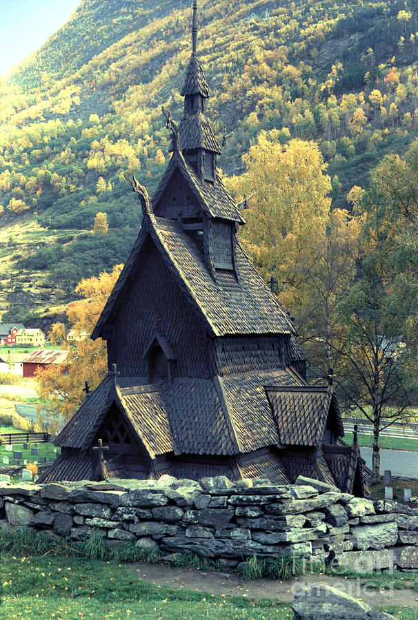 Gol Stave Church in Norway Photograph by Wernher Krutein