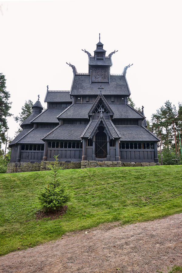 Gol Stave Church Photograph by Jens Lambert - Fine Art America