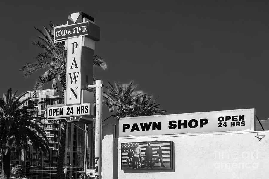 Gold and Silver Pawn Shop Photograph by Anthony Sacco