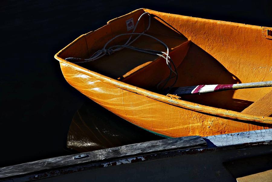 Gold Boat Photograph by AnnaJanessa PhotoArt