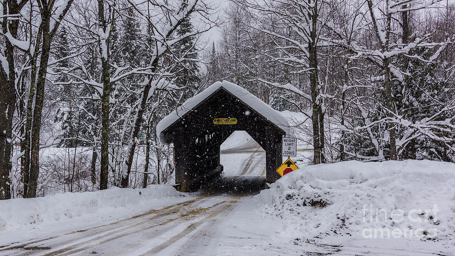 Gold Brook Covered Bridge/Stowe Hollow Bridge/Emilys Bridge Photograph by Scenic Vermont Photography