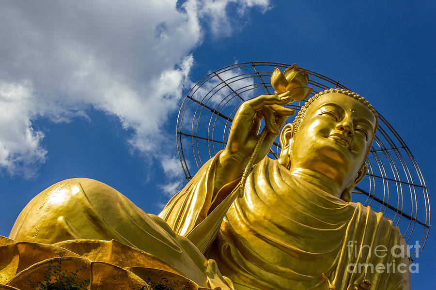 Gold Buddha Photograph by Christos Koudellaris - Fine Art America