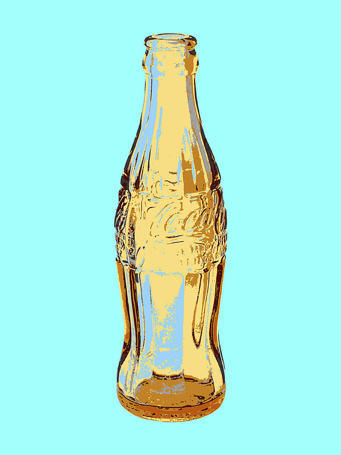 Gold Coke Bottle Photograph by Dominic Piperata