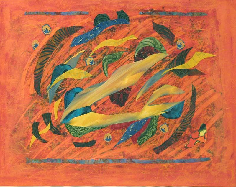 Gold Essence Painting by Lisa Mee