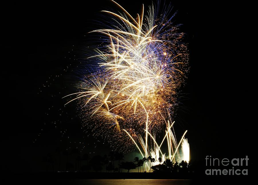 Gold Flecked 4th of July Photograph by Craig Wood