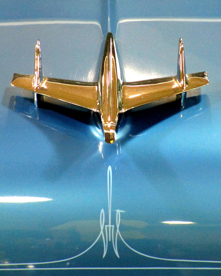Gold Hood Ornament Photograph by Randall Weidner