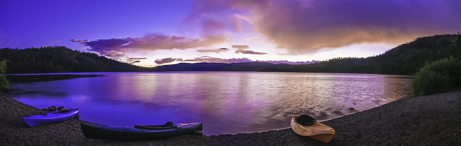 Gold Lake Pano Photograph by Sherri Meyer