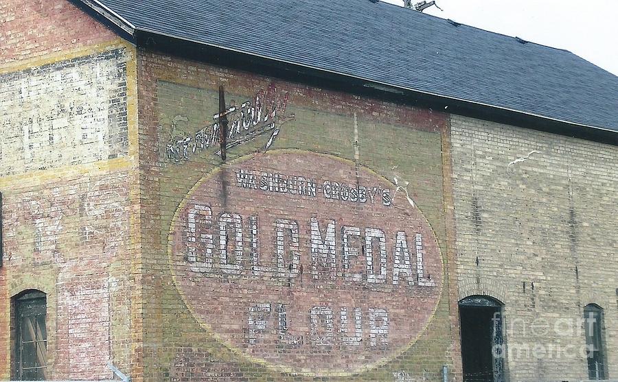 Landmark Photograph - Gold Medal Flour Mill by Jane Butera Borgardt