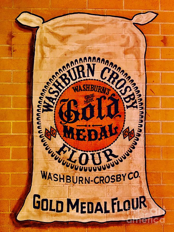 Gold Medal Flour Sign Photograph by Alice Terrill