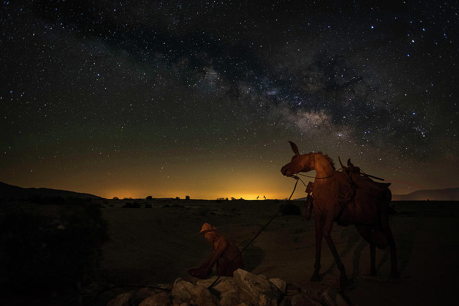 Gold Miner Milky Way 2  Photograph by Scott Cunningham