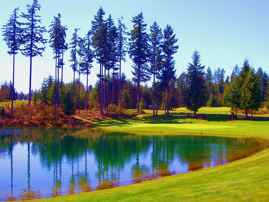 Gold Mountain - Olympic - Hole #16 Photograph by Scott Carda - Pixels