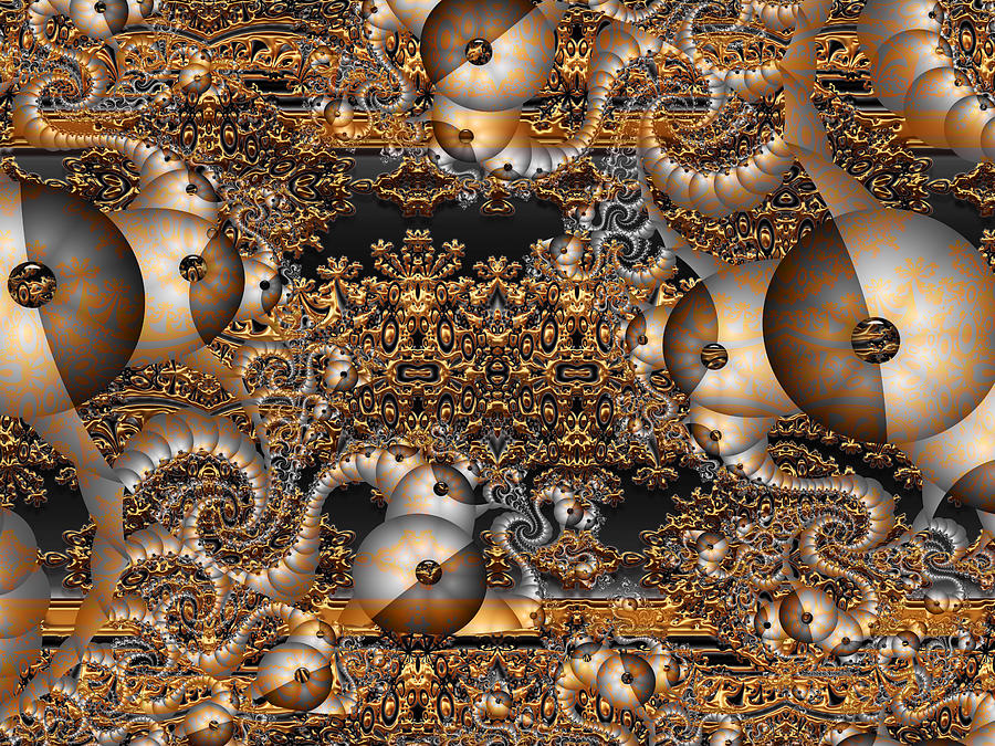 Gold Rush- Digital Art by Robert Orinski