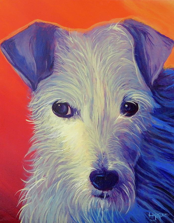 Goldberg dog 2 Painting by Hunter Jay