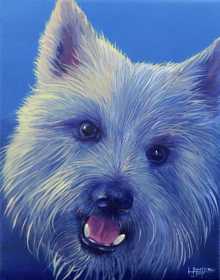 Goldberg Dog 3 Painting by Hunter Jay