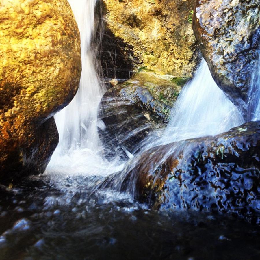 Goldbug Hot Springs Water Falls Photograph by Aspen Crabb