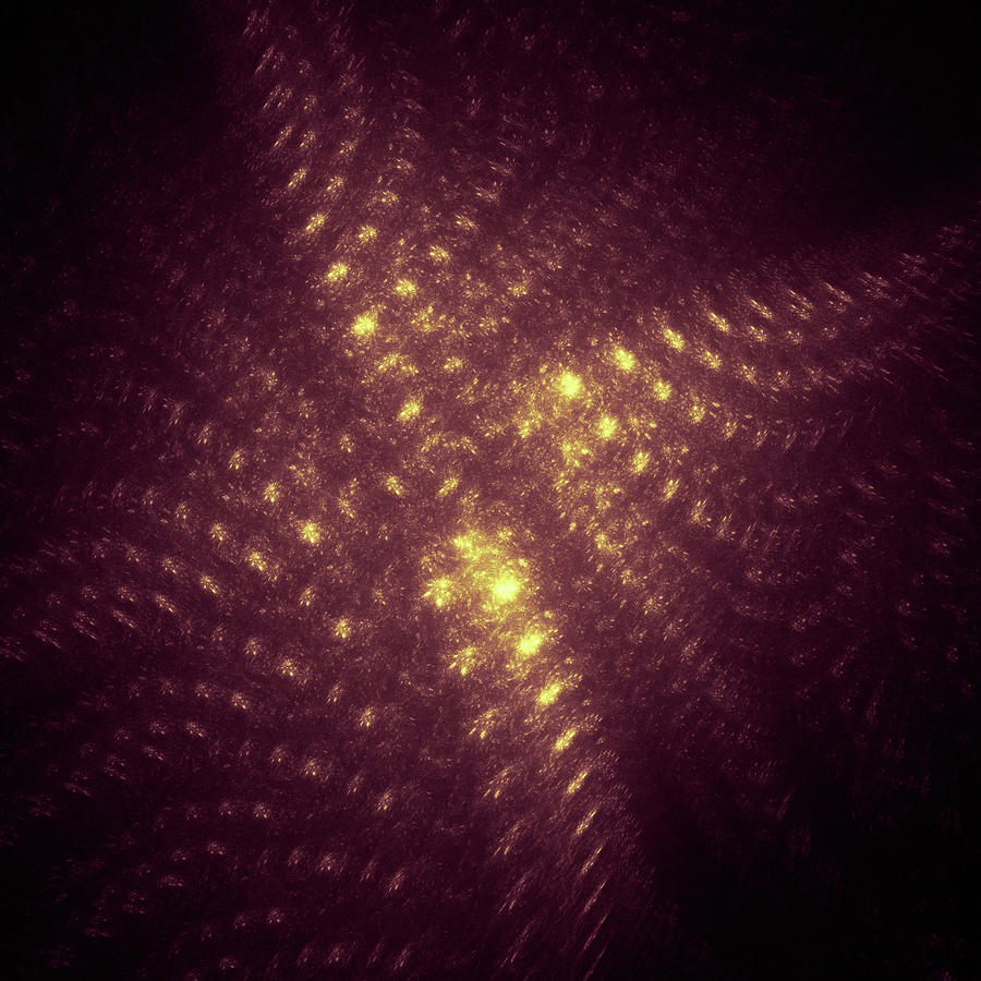 Fractal Digital Art - Golden Abstract by Mariia Kalinichenko Fractal Digital Art - Golden Abstract by Mariia Kalinichenko