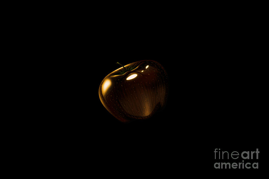 Golden Apple Photograph by Mim White