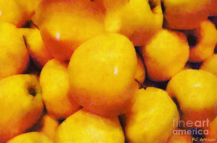 Golden Apples of the Sun Painting by RC DeWinter