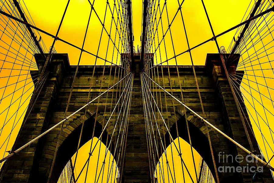 Brooklyn Bridge Photograph - Golden Arches by Az Jackson