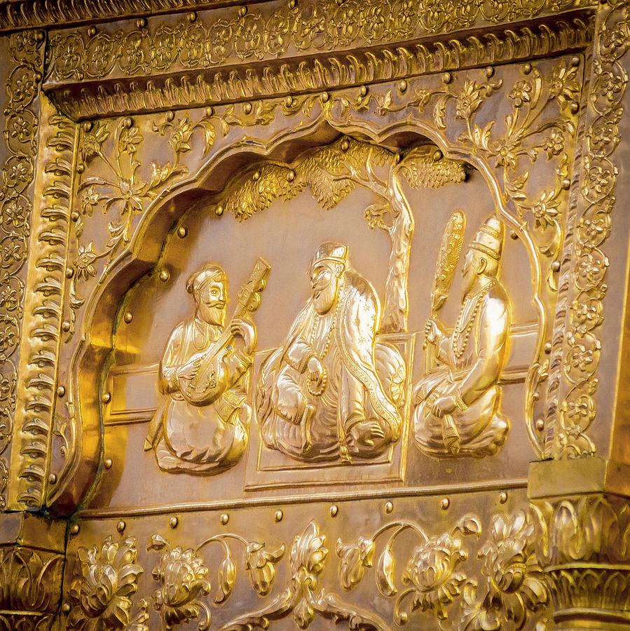 Golden Art at Sri Harmandir Sahib Photograph by Robert Zeigler