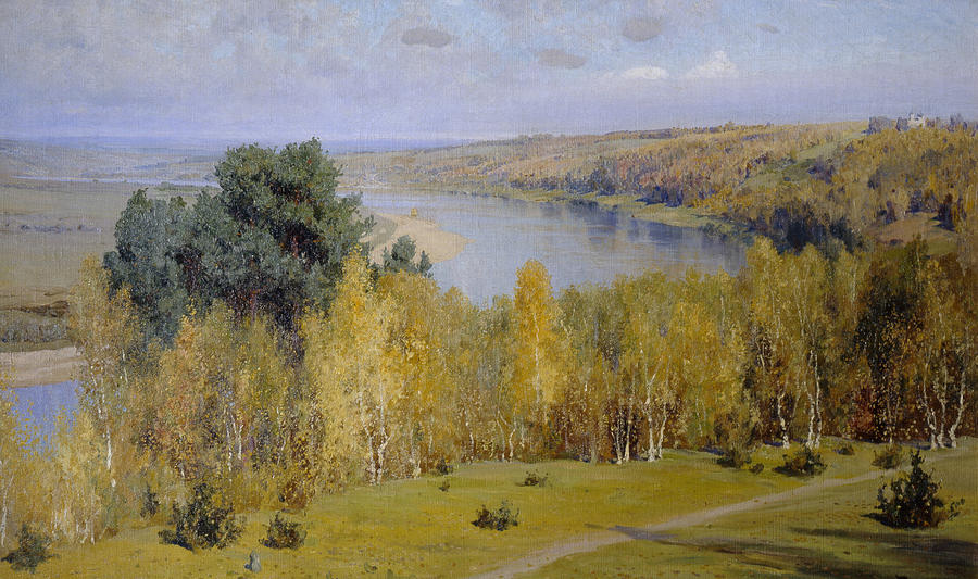 Golden Autumn Painting by Vasilij Dmitrievich Polenov